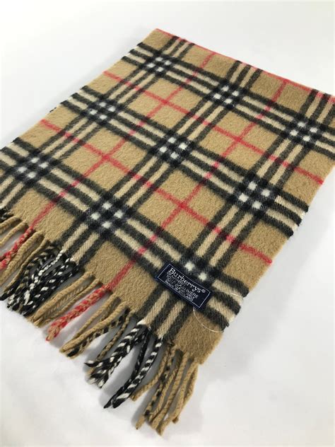 vintage burberry scarf cashmere|authentic burberry cashmere scarf.